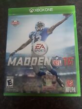 Madden NFL 16 2015 Xbox One Game Good Condition