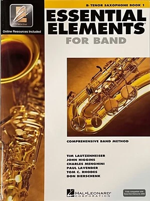 Hal Leonard Essential Elements For Band Tenor Saxophone Book 1 Interactive App - Image 1 of 4