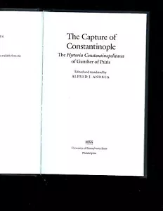 Capture of Constantinople ( by 4th Crusade ) by Andrea 1st US HB VG - Imagen 1 de 1