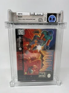 Doom Super Nintendo SNES Sealed New Williams Made in Japan WATA 8.5 A+ Graded - Picture 1 of 7