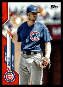 2020 Topps Rowan Wick  Factory Set Orange /99 494 Chicago Cubs