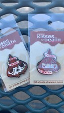 SDCC 2019 Dumbrella Andrew Bell Kisses of Death Enamel Pin Lot Set of 2