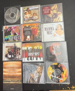 Lot 12 BROADWAY MUSICAL MOVIE SOUNDTRACK CD Jersey Boys Mamma Mia Chicago More - Picture 1 of 2
