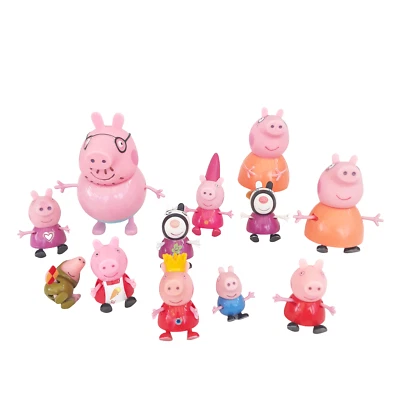 12 x Peppa Pig Figures Bundle Toys Mummy Pig George Children's Toys (3) - Image 1 of 4