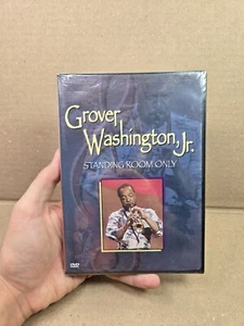 Grover Washington Jr. Standing Room Only (DVD, 2001) concert de jazz neuf - Photo 1/9