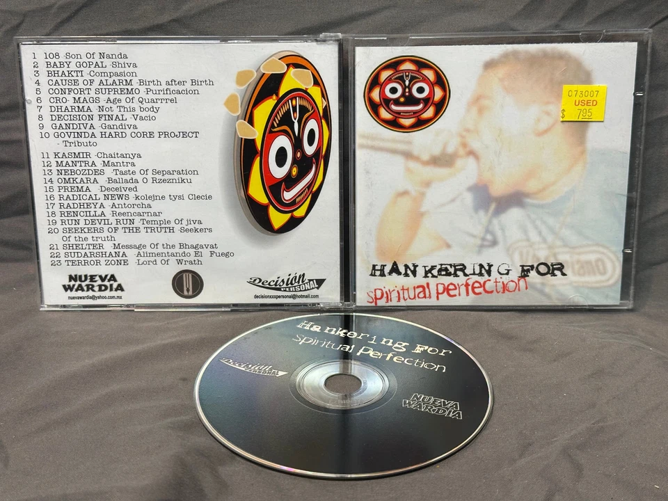 Spiritual Perfection CDR hardcore 108 Cro-Mags Shelter Cause For Alarm Prem Foto 1 de 1