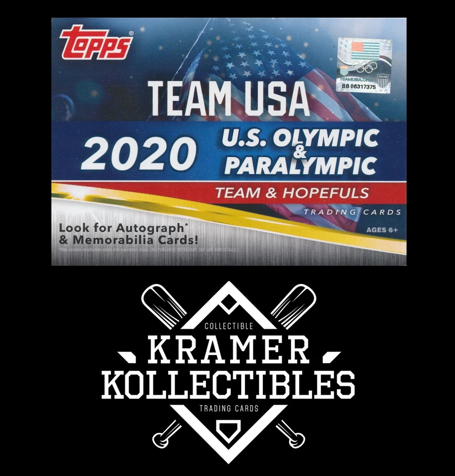 2020 2021 Topps US Olympic & Paralympic Team & Hopefuls - COMPLETE YOUR SET! - Image 1 of 1