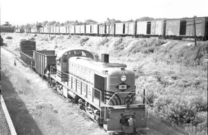 25CC964 NEG 1940s/50s LEHIGH VALLEY RAILROAD LOCOMOTIVE #218 - Picture 1 of 1