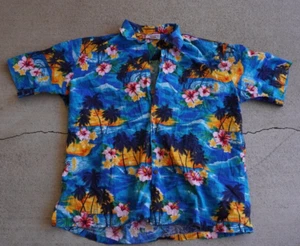 Camicia hawaiana leggenda del Pacifico vintage - Foto 1 di 4