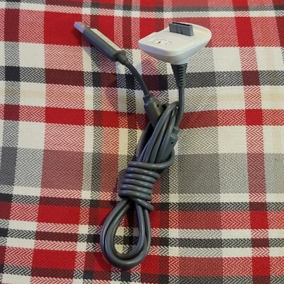 MICROSOFT XBOX 360 BLACK PLAY and CHARGE KIT CHARGING CABLE USB...(TT) - Image 1 of 3