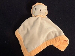 Tiddliwinks Lion (Orange Trim) Baby Security Blanket Lovie Lovey Plush - Picture 1 of 4