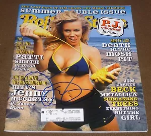 JENNY MCCARTHY RIVISTA FIRMATA ROLLING STONE 11-25 LUGLIO 1996 NUMERO #738/739 - Foto 1 di 1