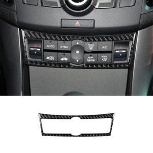Carbon Fiber Interior Climate Control Cover Trim For Acura TSX 2009-2014 - Picture 1 of 12