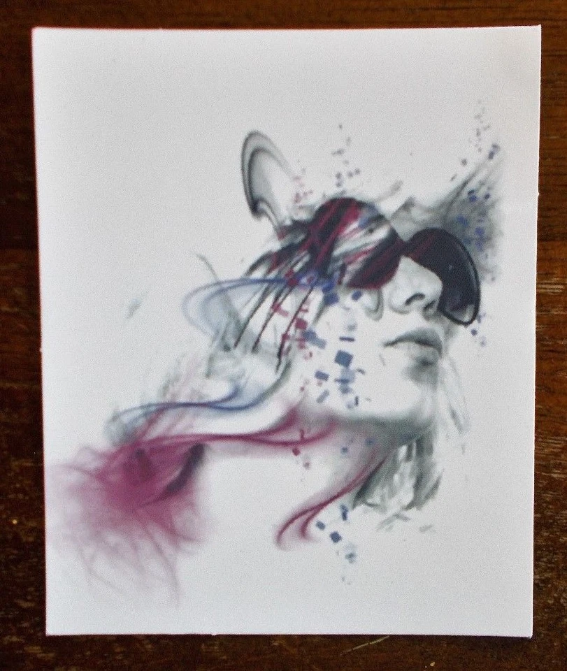 Sticker Decal " Modern Art " Gloss-Optics Stickerbomb Skateboard Laptop - Image 1 of 2