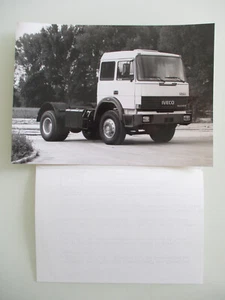 IVECO T-Baureihe für Fernverkehr Original Foto Werkfoto Pressefoto Photo 1985 - Bild 1 von 3