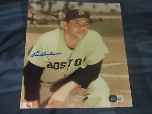 Lou Boudreau Signed Autograph 8x10 Photo BAS Certified Boston Red Sox Auto HOF - Picture 1 of 3