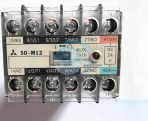 1PCS Mitsubishi SD-M12 DC24V Dc contactor NEW - Picture 1 of 1