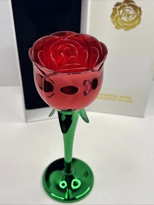 Copa de vino aireador rosa eterna Foto 1 de 4