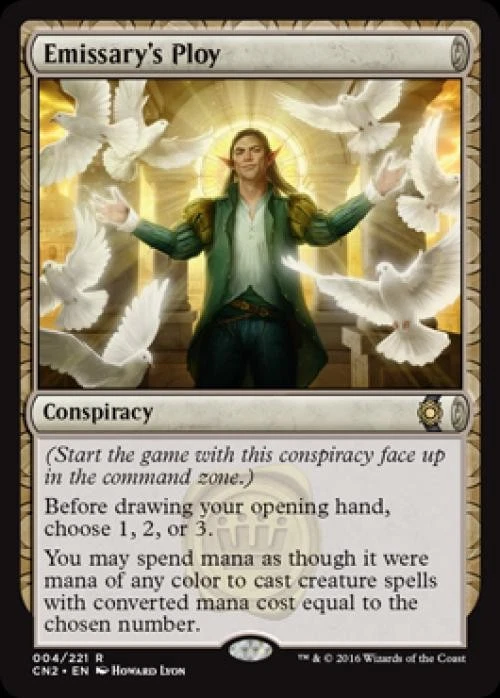 Emissary's Ploy - Medium Play MTG Conspiracy: Take the Crown - Image 1 of 1