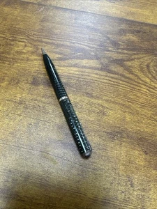 Vtg Parker Mechanical Pencil Pearl Striped With Gold Plate - Picture 1 of 6