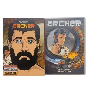 Archer: Die komplette sechste Staffel 6 (DVD, 2015, 2-Disc Set) mit Schuber - Bild 1 von 8