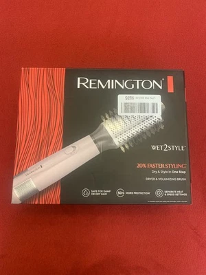 Remington Pro Wet2Style, Hair Dryer & Volumizing Brush - NEW #r22 - Image 1 of 4