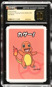 CGC 10 Pristine Charmander Old Maid 2019 Japanese Pokemon Card - Bild 1 von 2