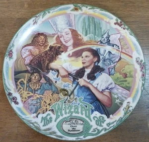 1993 KNOWLES Wizard of Oz OVER THE RAINBOW Musical Plate by Kimmerle Milnazik - Picture 1 of 9