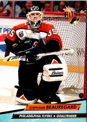1992 Ultra Stephane Beauregard #369 Philadelphia Flyers Hockey Card - Image 1 of 2