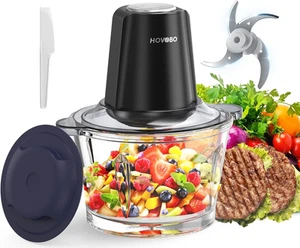 Food Processor Electric Meat Grinder 500W Food Chopper 2 Speed for Vegetable Kit - Picture 1 of 11