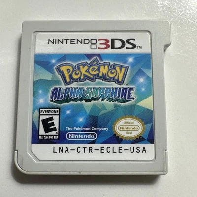 Pokemon: Alpha Sapphire (Nintendo 3DS, 2014) Cart Only - Tested - Image 1 of 2