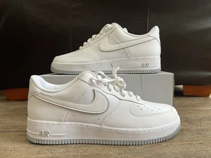 Nike Air Force 1 ‘07 Low White Wolf Grey Men’s Sz 13 DV0788-100 - Picture 1 of 7