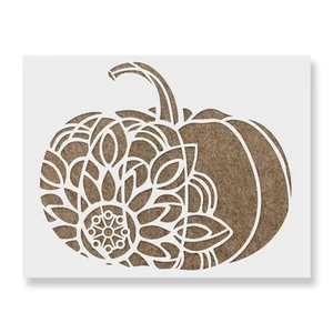 Plantilla de calabaza Mandala - 190 micras de Mylar - Imagen 1 de 8