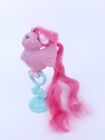 Fairy Tail Bird Tickle Tails 1987 Vintage Hasbro Toy My Little Pony Pink Stand