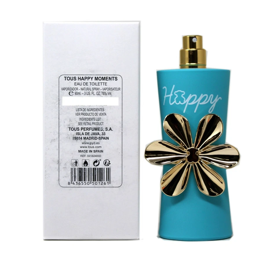 TOUS HAPPY MOMENTS EAU DE TOILETTE SPRAY NATURAL 90 ML/3 FL.OZ. (T) Foto 1 de 1
