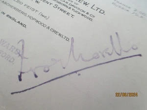 "SELTENE AUTHENTISCHE IVOR NOVELLO HANDSIGNIERTE 1915 BLATTNOTEN ""LADDIE IN KHAKI""" - Bild 1 von 7