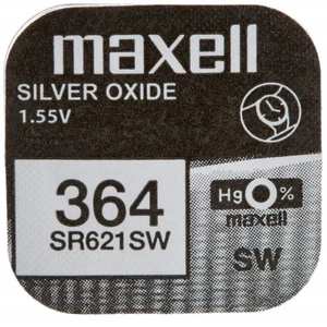 Pila Boton Original MAXELL 364 (sr621sw) 1,55 Voltios Blister Nuevo a3355 - Imagen 1 de 2