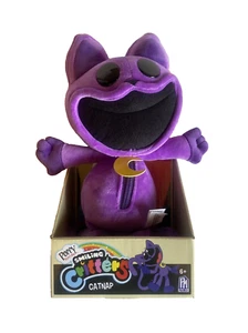 Peluche Poppy Playtime Smiling Critters Deluxe 14" CatNap - Foto 1 di 16