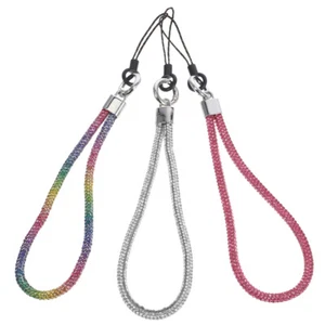 3 pièces corde de poignet homme téléphone portable lanière exquise sangle mobile - Photo 1/12