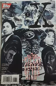 Cómic Topps de agosto de 1995 The X-Files #8 "Ciudades silenciosas de la mente" CB#224 - Imagen 1 de 3