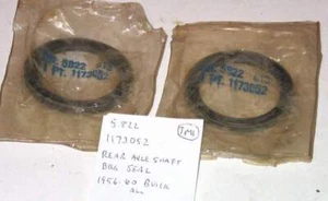 1956-1960 Buick Century Roadmaster Limited NOS rear wheel seals 1173052 - Picture 1 of 1