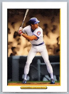 2005 TOPPS TURKEY RED BASEBALL WHITE 312 RYAN SANDBERG CUBS - Picture 1 of 2