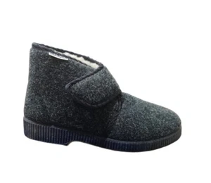 PANTOFOLA UOMO "EMANUELA" STRAPPO UNICO CON LANA ALL'INTERNO 564 - Imagen 1 de 3