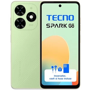 TECNO Spark Go 2024, Dual SIM-Octa Core 1.6 GHz, 64 GB + 3 GB RAM, LTE, Green - Afbeelding 1 van 7