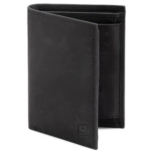 SERASAR, Men's Genuine Leather Wallet "Vintage" with RFID Protection - Giftbox - Picture 1 of 30