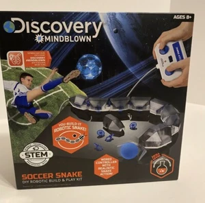 DISCOVERY MINDBLOWN SOCCER SNAKE DIY ROBOTIC BUILD & PLAY KIT-NEW - Picture 1 of 4