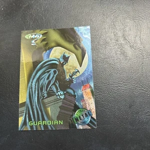 B30s Batman Forever 1995 Dc Comics Fleer Metal #34 Guardian Full Moon - Picture 1 of 2