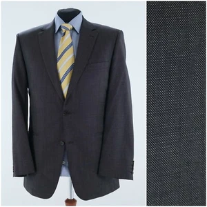 Mens DIGEL Size UK 42R Dark Charcoal Super 120s Wool Sport Coat Blazer Jacket - Picture 1 of 12