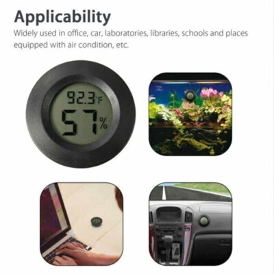 Mini Digital LCD Thermometer Hygrometer Humidity Temperature Meter Indoor * - Image 1 of 4