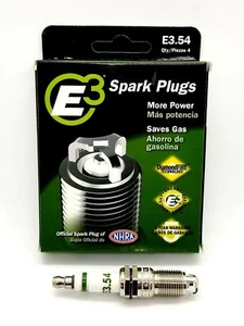E3.54 E3 Premium Automotive Spark Plugs - 4 SPARK PLUGS - Picture 1 of 1